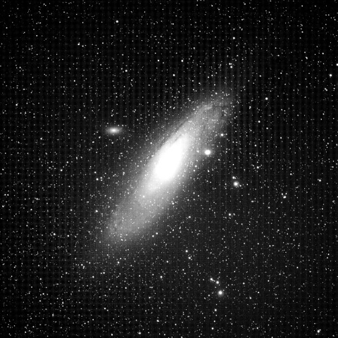 M31:市街地で近赤外撮影