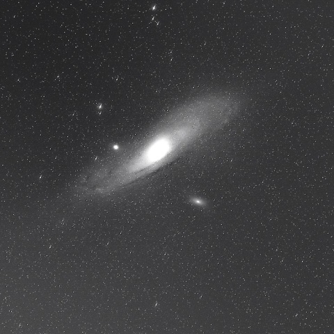 M31:市街地で近赤外撮影