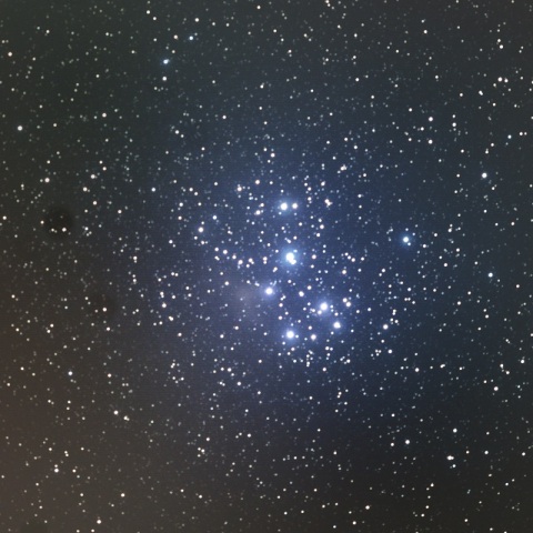 M45:市街地で近赤外撮影 