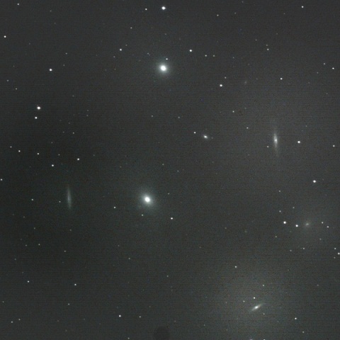 M86+M84:市街地で近赤外撮影 