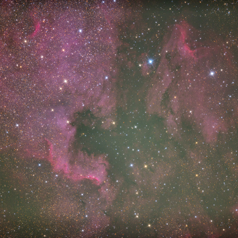 NGC 7000 (C 20, H_V_37, Sh2-117, LBN 373) HII領域 (北アメリカ星雲)