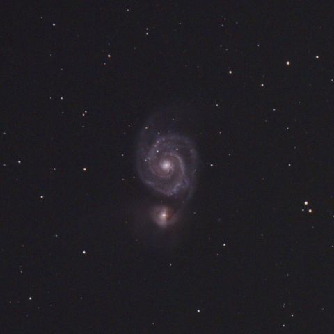 M51 子持ち銀河