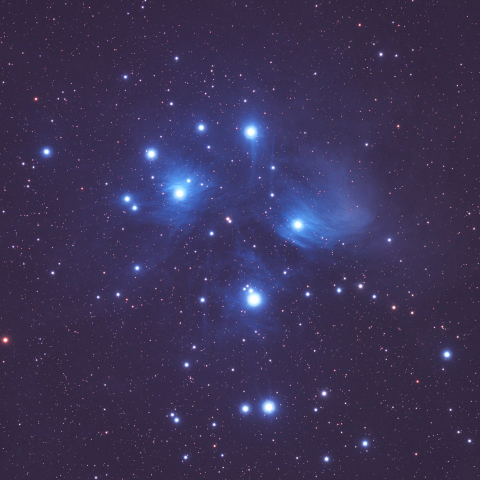 M45　プレアデス星団