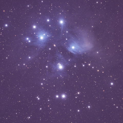 M45 散開星団 プレアデス星団