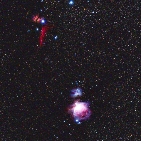  オリオン座星雲