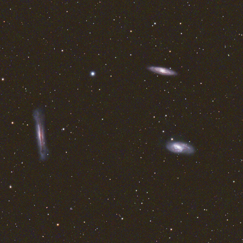 M65 M66  NGC3628　銀河