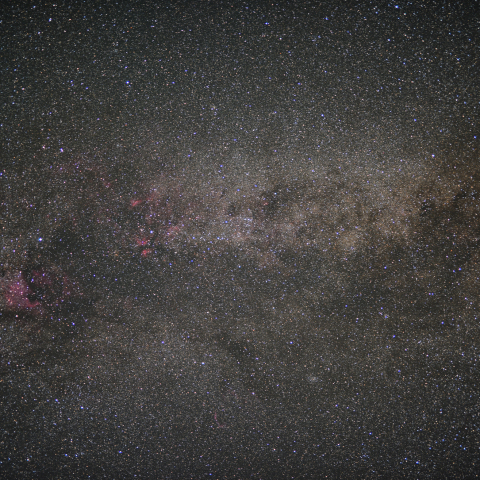 はくちょう座付近 天の川