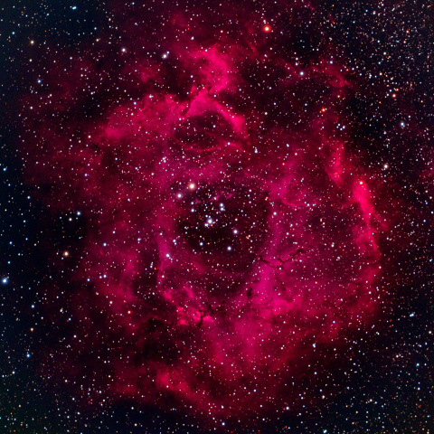 NGC2237 散光星雲　ばら星雲