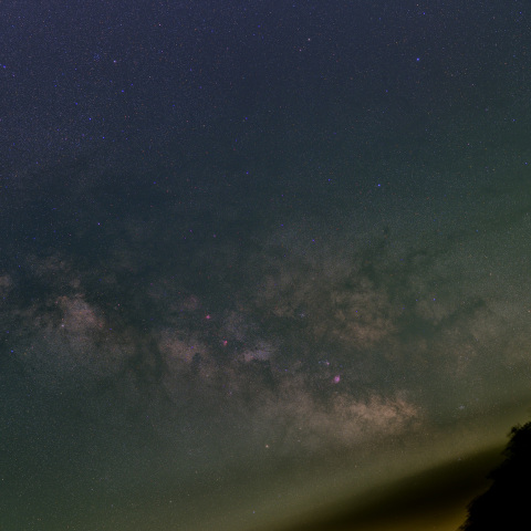 天の川 さそり座～わし座銀河