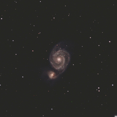 M51 子持ち銀河