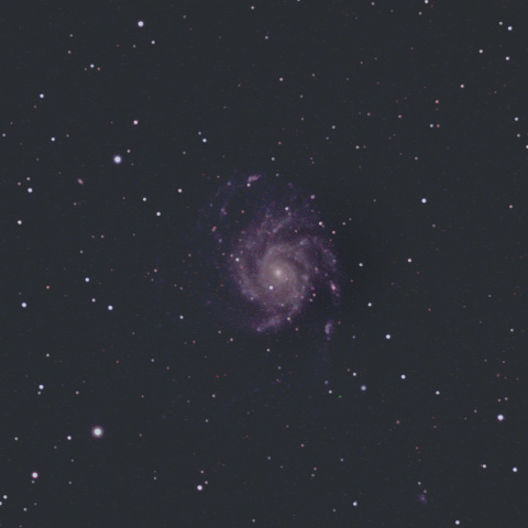 M101 回転花火銀河