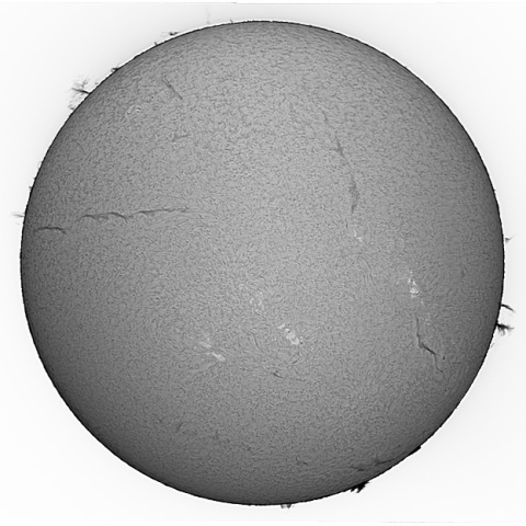 5月24日の太陽全景