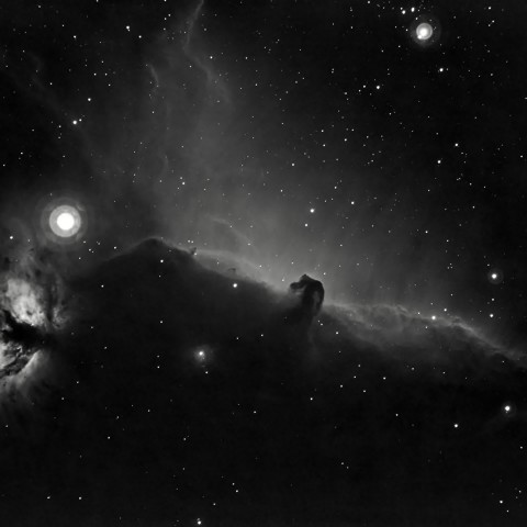 Hαによる馬頭星雲