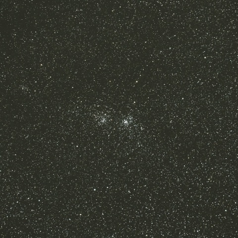 11/7 ペルセウス座の二重星団h-χ（NGC869,NGC884）