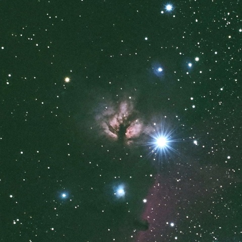 11/21未明 オリオン座のNGC2024