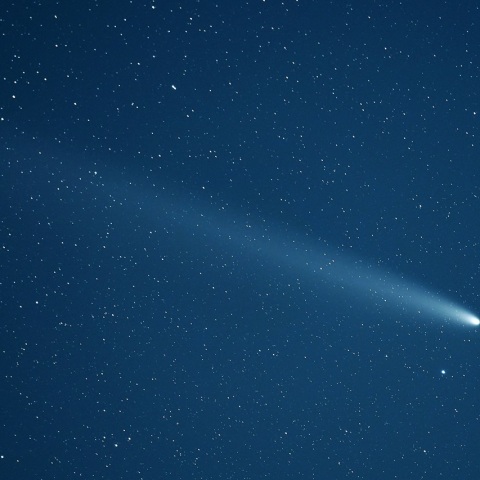 10/20 薄明と月明りから解放された紫金山・アトラス彗星（C/2023 A3）