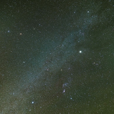 11/7未明 冬のダイヤモンドに火星と木星