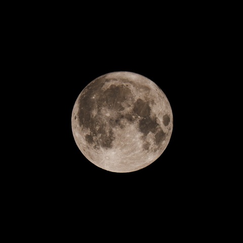 5/13未明 ５月の満月（月齢14.9）