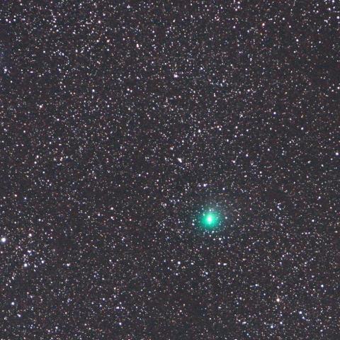 ８／２２未明　ジャック彗星（C/2014 E2） と カシオペア座ε星