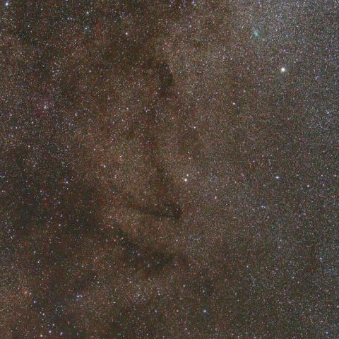 ９／１４　ジャック彗星（C/2014 E2）、コートハンガー星団最接近まであと６日