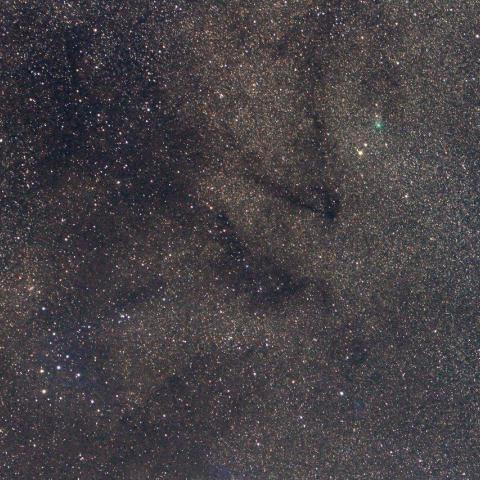 ９／１６　ジャック彗星（C/2014 E2）、コートハンガー星団最接近まであと４日