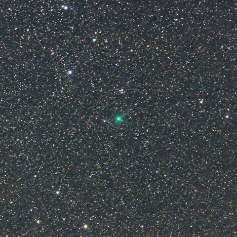 １１／２１未明　初見初撮りのラブジョイ彗星（C/2014 Q2）