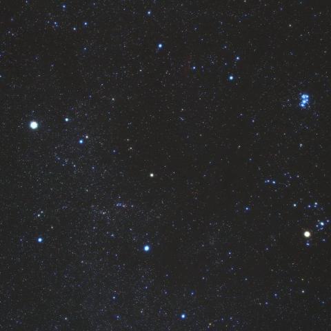 １２／１４　ぎょしゃ座とヒアデス・プレアデス星団