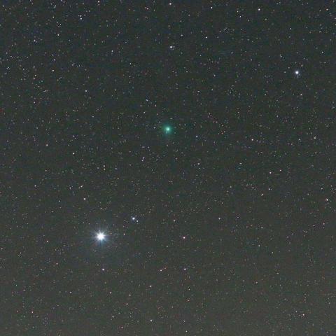 5/28未明　北極星最接近目前のラブジョイ彗星（C/2014 Q2）