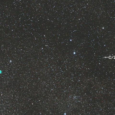 7/26未明　Ｍ２７とジャック彗星（C/2015 F4）