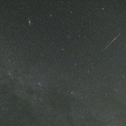 8/14未明　ペルセウス座流星群