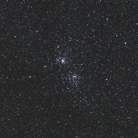 9/12未明　ペルセウス座の二重星団h-χ