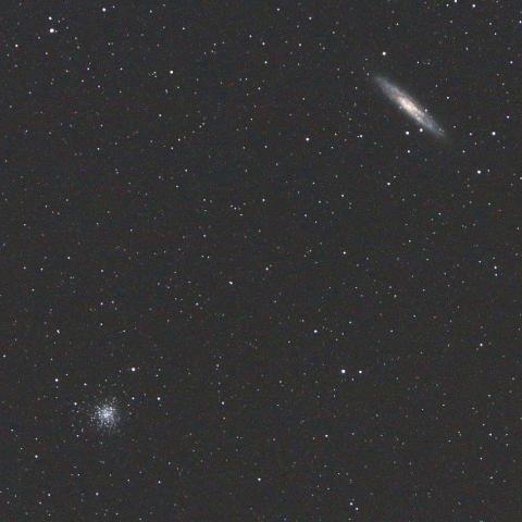 9/12未明　ＮＧＣ２５３銀河とＮＧＣ２８８球状星団