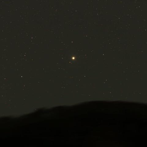 11/5未明　月下のカノープス