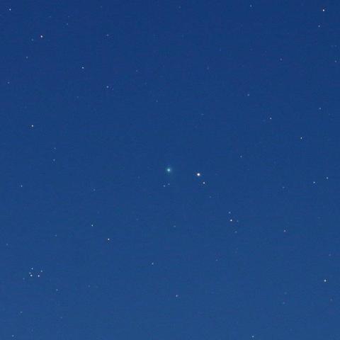 11/28未明　初見初撮りのカタリナ彗星（C/2013 US10）