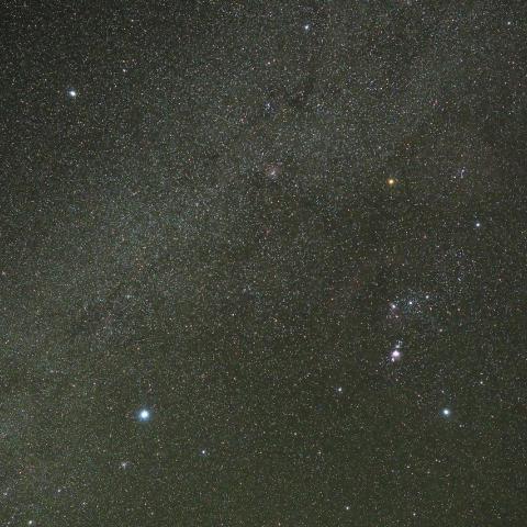 2/10　冬の大三角