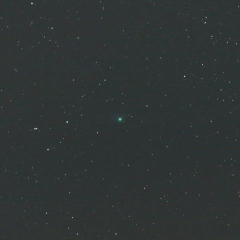 5/5未明　遂に見えた！色付きのパンスターズ彗星（C/2013 X1）