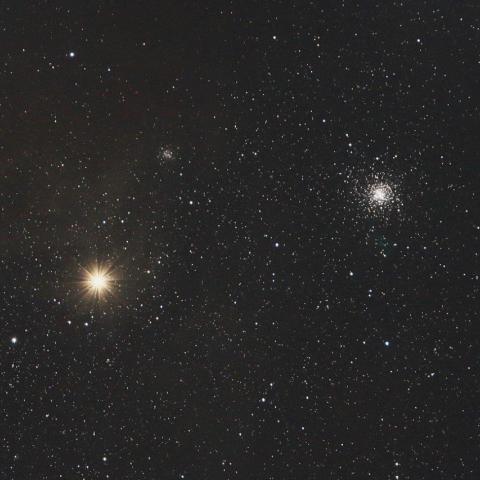 6/2　アンタレスと球状星団M4