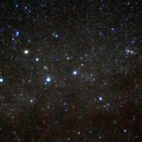 10/8未明　ハートレー第2彗星を広角で