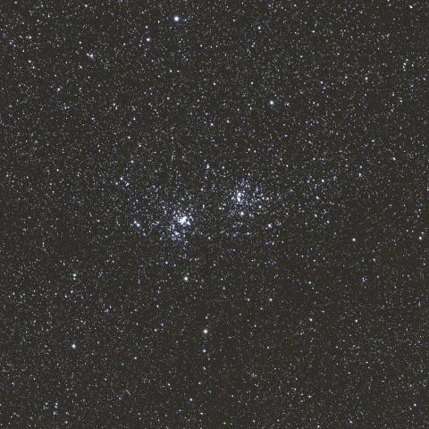 10/30未明 ペルセウス座の二重星団h-χ