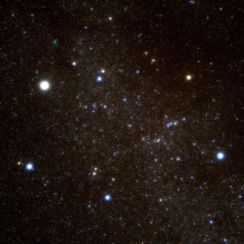 10/18未明　ハートレー彗星（103P）を広角で