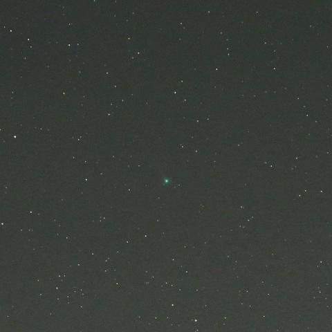 12/25　初見初撮りの本田・ムルコス・パイドュシャーコヴァー彗星（45P）