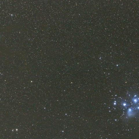 9/22未明　アサシン彗星（C/2017 O1）とスバル