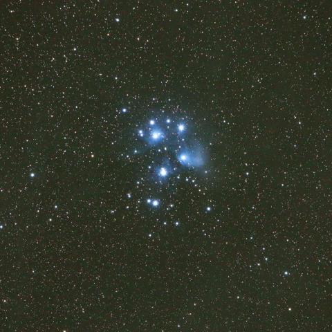 10/25　M45すばる（プレアデス星団）