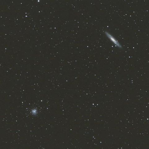 11/16 系外銀河NGC253と球状星団NGC288