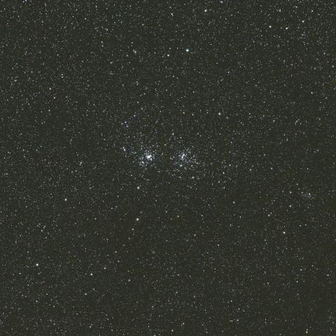 11/16 ペルセウス座の二重星団h-χ（NGC869・NGC884）