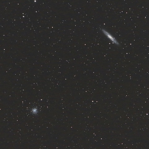 12/21 系外銀河NGC253と球状星団NGC288