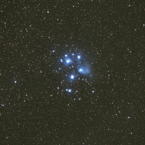 12/21 M45すばる（プレアデス星団）