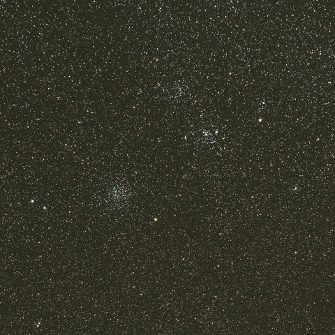 1/19 M46・M47（南天の二重星団）