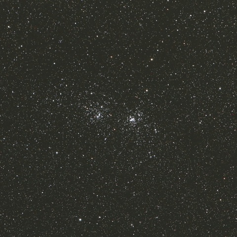 10/20未明 ペルセウス座二重星団h-χ（NGC869・NGC884）