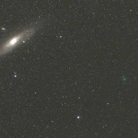 11/1 初見初撮りのスイフト・ゲーレルス彗星（64P）その1